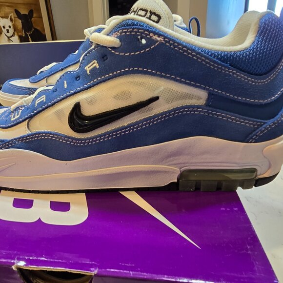 Nike Air Max ISHOD Men's Size 10 Blue White Skate Athletic Shoes FB2393 400 NEW - Picture 2 of 16